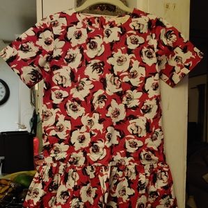Kate Spade Rose Dress Sz 10